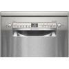 Dishwasher | SPS2HMI58E | Free standing | Width 45 cm | Number of place settings 10 | Number of programs 6 | Energy efficiency class E | Display | AquaStop function | Silver inox