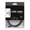 CABLE USB2 AM-BM 3M/BLACK CCP-USB2-AMBM-10 GEMBIRD