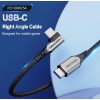 CABLE USB-C TO USB-C R.ANGLE/1M GRAY TAKHF VENTION