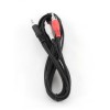 Cablexpert | 2.5m, 3.5mm/2xRCA, M/M | 3.5mm | 2 x RCA