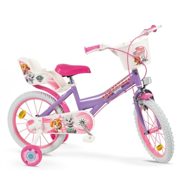 Children's Bike 16" Paw Patrol Purple ...