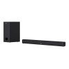 Sharp | HT-SBW110 2.1 Slim Soundbar | Black | No | AUX in | Bluetooth | Wireless connection