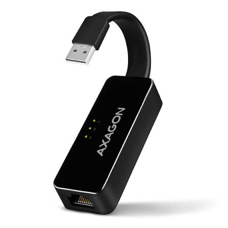 AXAGON ADE-XR USB 2.0 - Fast Ethernet 10/100 adapter, auto install, BLACK