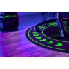 Razer Team Razer Floor Mat 100% Recycled Polyester Velvet/100% Recycled Non-woven Fabric | Floor Rug | Black/Green