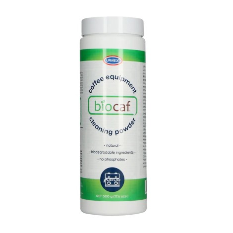 Urnex BioCaf - Powder for cleaning coffee equipment - 500g