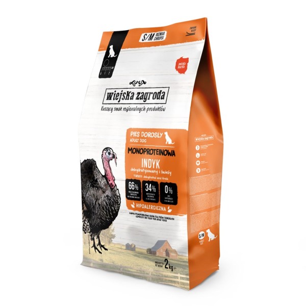 WIEJSKA ZAGRODA Monoprotein Turkey - dry ...