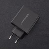 Qoltec 51717 Charger | 45W | 5-20V | 2.25-3A | USB type C PD | USB | Black