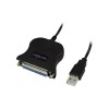 Logilink | USB 2.0 adapter to Paralel (LPT)  DB25 , 1,8m | USB-A to LPT USB A male | DB25