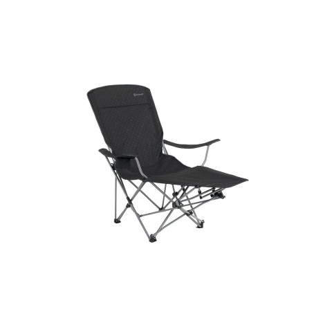 Outwell Catamarca Lounger Relaxing Lounger Chair for 1 Person, Black | Outwell