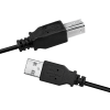 Logilink | USB cable USB 2.0 A to B 2x male | CU0009B | USB-A to USB-A USB-B male | USB-A male