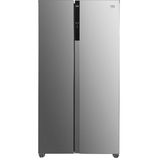 Beko GNO5322XPN side-by-side refrigerator Freestanding 532 ...