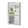 Candy | Refrigerator | CCE4T618EB | Energy efficiency class E | Free standing | Combi | Height 185 cm | No Frost system | Fridge net capacity 222 L | Freezer net capacity 119 L | Display | 39 dB | Black