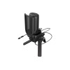 Natec | Microphone | GENESIS Radium 250 | Built-in microphone | Wired | Black