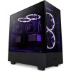 Case|NZXT|H5 ELITE|MidiTower|Case product features Transparent panel|Not included|ATX|MicroATX|MiniITX|Colour Black|CC-H51EB-01