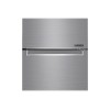 LG | Refrigerator | GBB72PZDMN | Energy efficiency class E | Free standing | Combi | Height 203 cm | No Frost system | Fridge net capacity 277 L | Freezer net capacity 107 L | Display | 36 dB | Silver