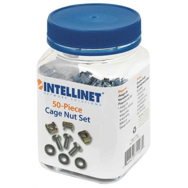 Intellinet Cage Nut Set (50 Pack), ...