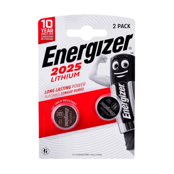 BATERIA ENERGIZER SPECJALISTYCZNA CR2025/2, 3V, ECO