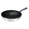 Tefal G7309955 Daily Cook Wok pan with lid, 28 cm, Grey