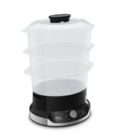 TEFAL Food Steamer VC204810	Ultracompact Black 800 W Capacity 9 L Number of baskets 3
