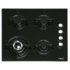 CATA | Hob | CI 631 A/A 08041412 | Gas on glass | Number of burners/cooking zones 4 | Rotary knobs | Black