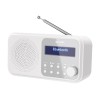 Sharp DR-P420(WH) Tokyo Portable Digital Radio, FM/DAB/DAB+, Bluetooth 5.0, USB or Battery Powered, Snowy White | Sharp | Tokyo Portable Digital Radio | DR-P420(WH) | White | USB port | Bluetooth | FM radio | Headphone out