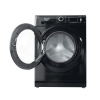 Hotpoint Washing Machine | NLCD 948 BS A EU | Energy efficiency class A | Front loading | Washing capacity 9 kg | 1351 RPM | Depth 61 cm | Width 60 cm | LCD | Steam function | Black