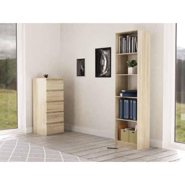 Topeshop R50 SONOMA office bookcase