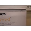 SALE OUT. Fellowes Powershred LX50 Cross-Cut Shredder | Powershred | LX50 | Black | 17 L | Credit cards shredding | DAMAGED PACKAGING, SCRATCHED | Paper handling standard/output 9 sheets per pass | Cross-Cut Shredder | Warranty 24 month(s)