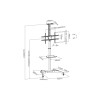 Digitus | Floor stand | TV-Cart for screens up to 70