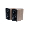 Edifier M60 Compact Desktop 2.0 Speakers, Classic Oak