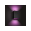 Philips Hue WCA Resonate Outdoor Wall Lantern, Black | 8 W | 2000-6500 Hue White Colour Ambiance