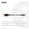 CABLE MINI DP TO DP 1M/M/M CAC-1116 CLUB3D