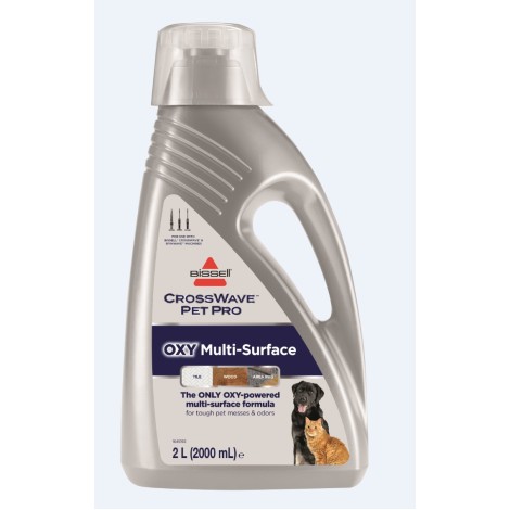 Bissell CrossWave Pet Pro Oxy Multi-surface formula Cleaning solution, 2 L