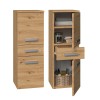 Topeshop NEL V DDS ARTISAN bathroom storage cabinet Oak