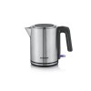 Severin WK 3489 electric kettle 1 L 2400 W Black, Silver