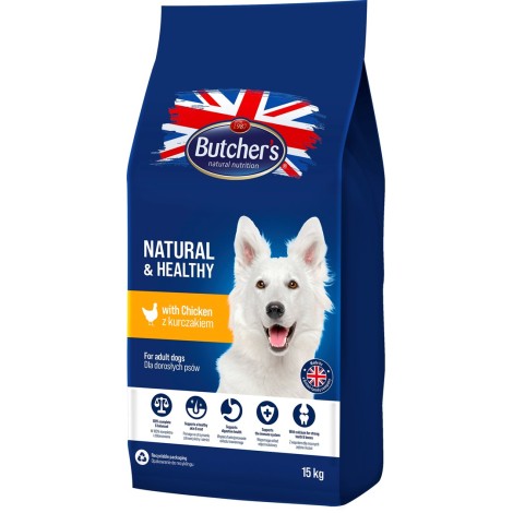 Butcher's Pet Care 5011792002061 dogs dry food 15 kg Adult Chicken