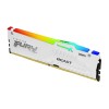 Kingston Technology FURY Beast 32GB 6000MT/s DDR5 CL40 DIMM (Kit of 2) White RGB XMP