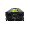 Green Cell Przetwornica napicia PowerInverter LCD 24 V 3000W/60000W Przetwornica samochodowa z wywietlaczem - czysty sinus power adapter/inverter Auto Black