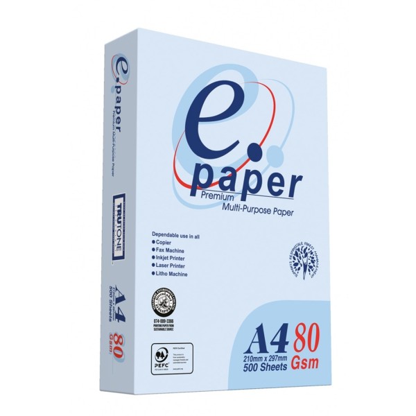 E-PAPER photocopy paper, multipurpose, A4, Class ...