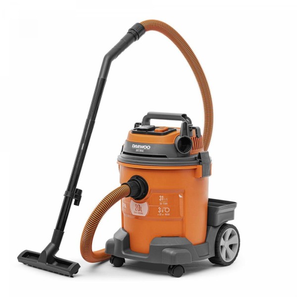 Vacuum Cleaner|DAEWOO|DAVC 2014S|Wet/dry/Industrial|1400 Watts|Capacity 20 l|Noise ...