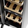 Caso 007719 WineDeluxe WDU 18, Up to 18 bottles, Compressor Technology, Built-in, Black