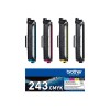 Brother TN-243CMYK, Toner Value Pack | Brother TN243CMYK | Brother TN243CMYK Value Pack - 4-pack - black, yellow, cyan, magenta - original - toner cartridge | Toner cartridge | Black, yellow, cyan, magenta