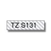 Brother | TZe-S131 Strong Adhesive Laminated Tape | Black on Clear | TZe | 8 m | 1.2 cm