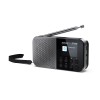Sharp DR-P520(GY) OSAKA Pocket/Handheld Portable Digital Radio, Grey | Sharp