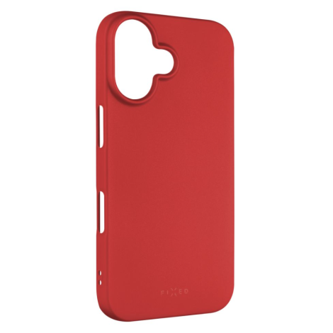 Fixed Story | Back cover | Apple | iPhone 16 | Rubberized | Red