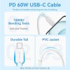 MOBILE CHARGER WALL USB +CABLE/20W TZ-FEPB0-EU-01 VENTION