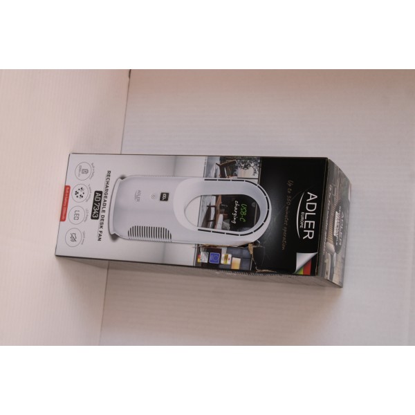 SALE OUT. Adler Bladeless Rechargeable Fan ...