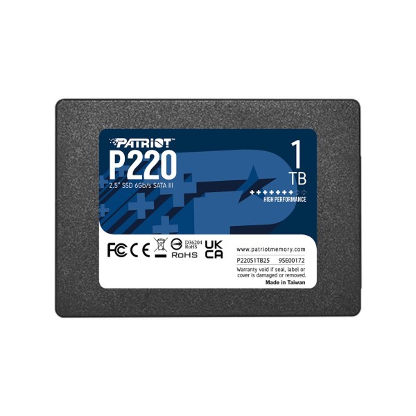 Patriot Memory P220 1TB 2.5" 1000 ...