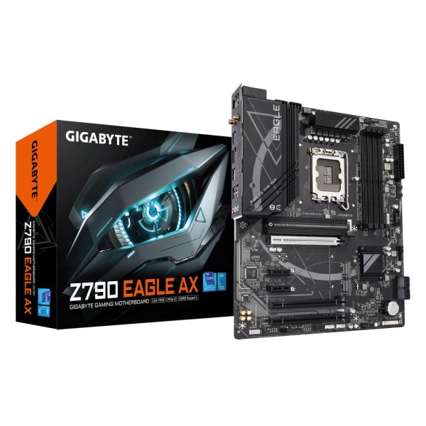 Mainboard|GIGABYTE|Intel Z790|LGA1700|ATX|Memory DDR5|Memory slots 4|2xPCI-Express 3.0 ...