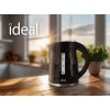 IDEAL Kettle 1.8 l, power 1500 W, glossy black
